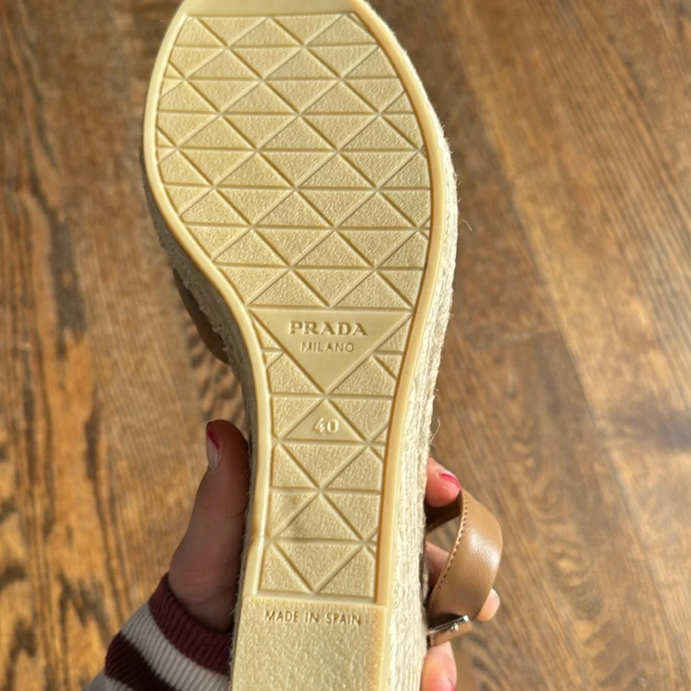 Brand new never worn Prada espadrilles. - Picture 3 of 8